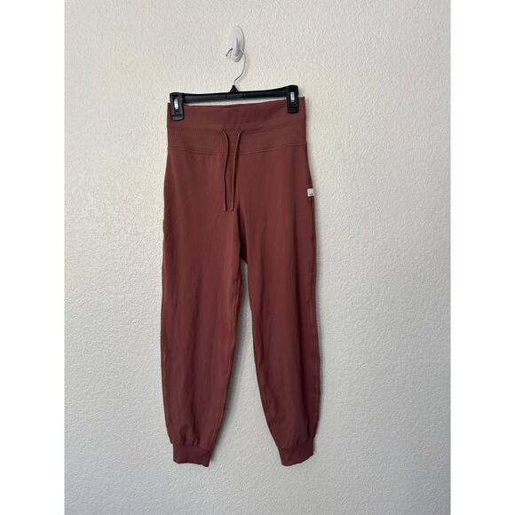 Vuori Daily Jogger Leggings Womens Size Small Dusty Pink - Picture 2 of 8